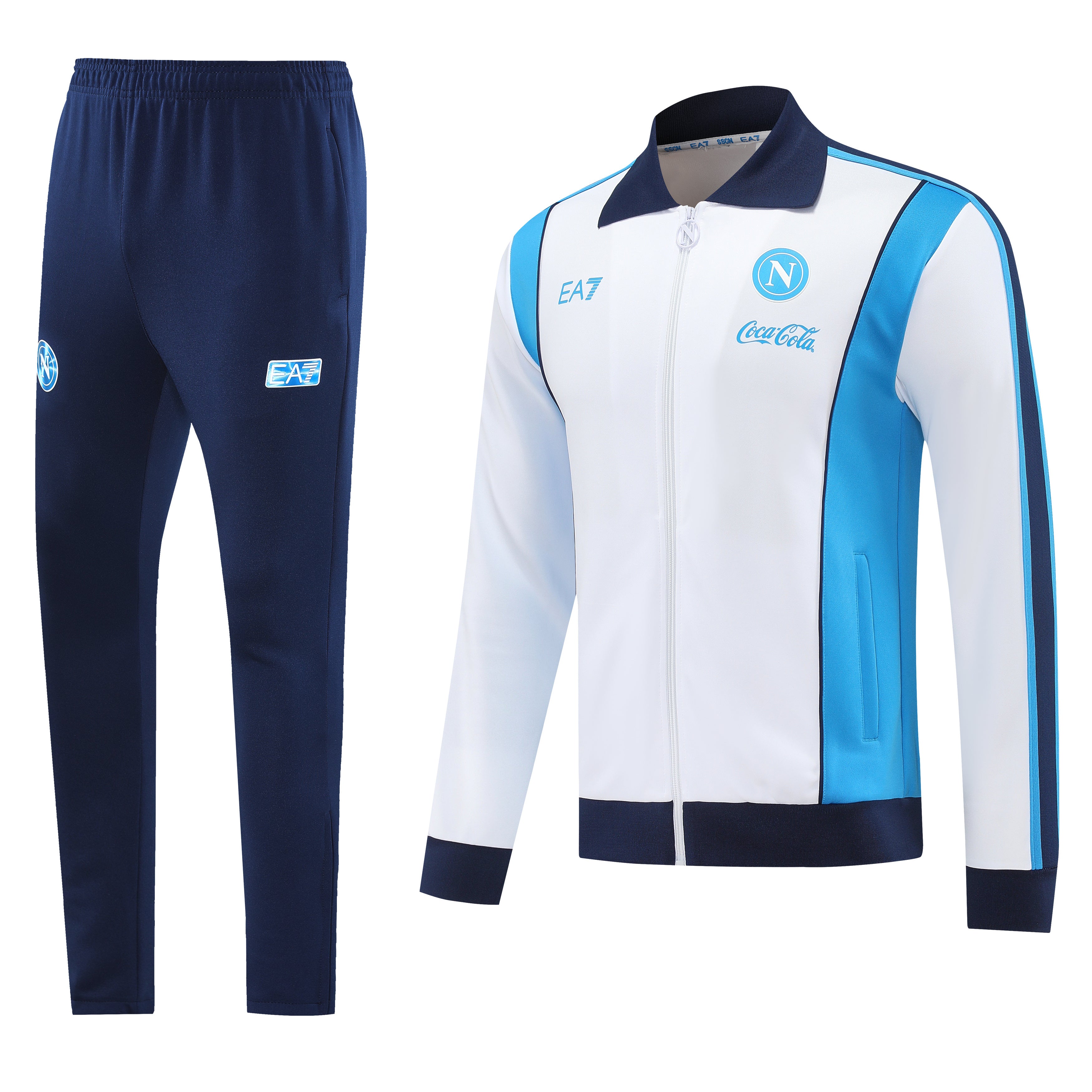 SSC Napoli 2025/26 Tracksuit Poly White