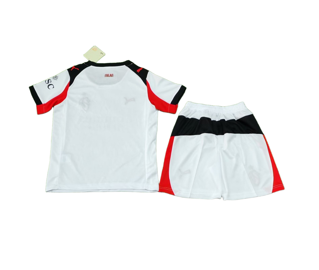 AC Milan 2025/26 Away Kit Kids Set
