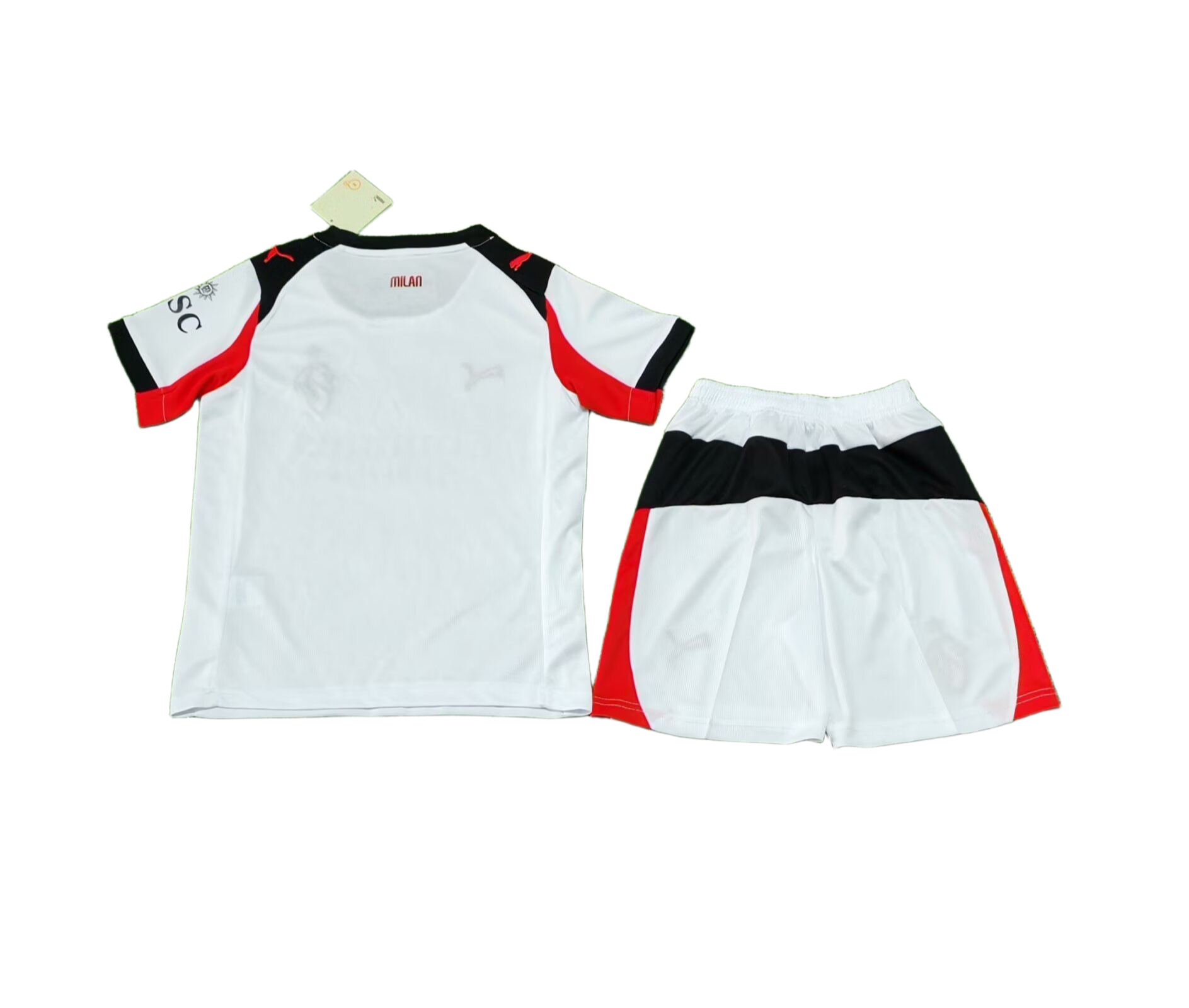 AC Milan 2025/26 Away Kit Kids Set