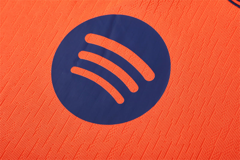 FC Barcelona 2025/26 Tracksuit Orange 1/4 Zip