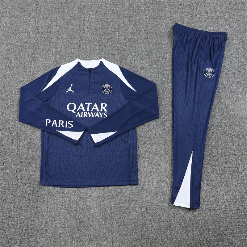 Paris Saint-Germain 2025/26 Tracksuit Blue 1/4 Zip