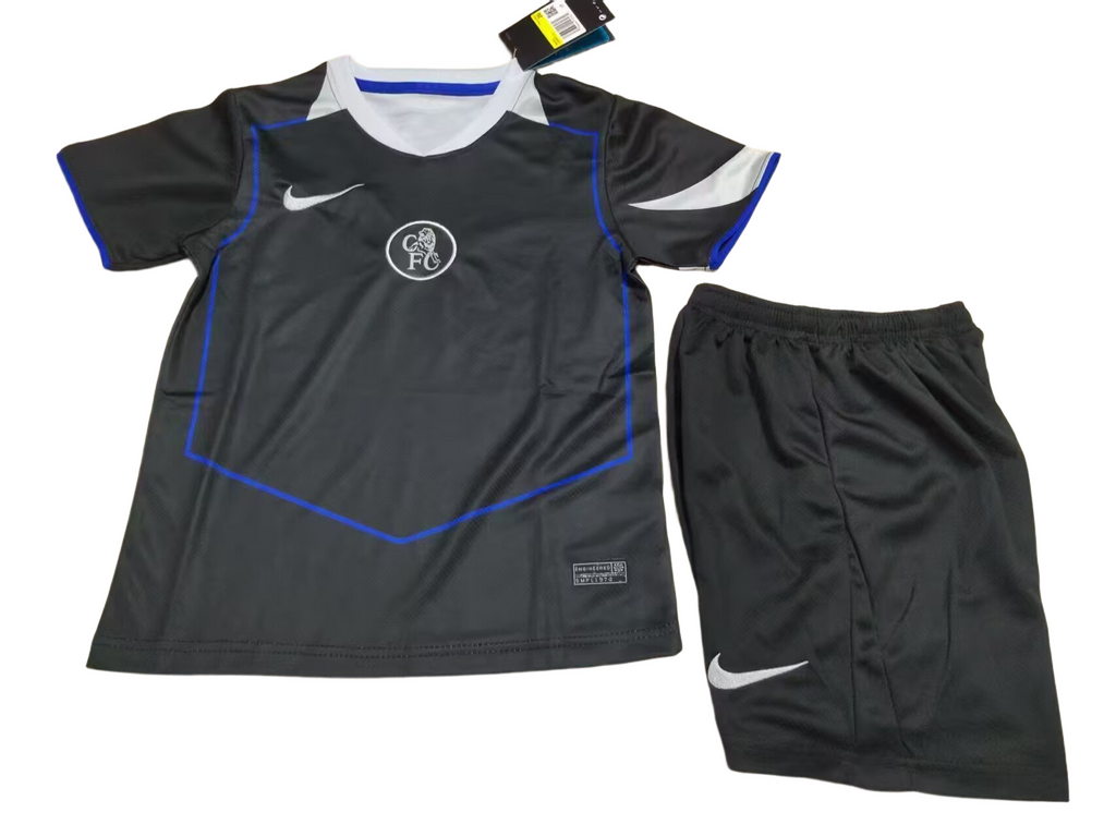 Chelsea 2025/26 Third Kit Kids Set