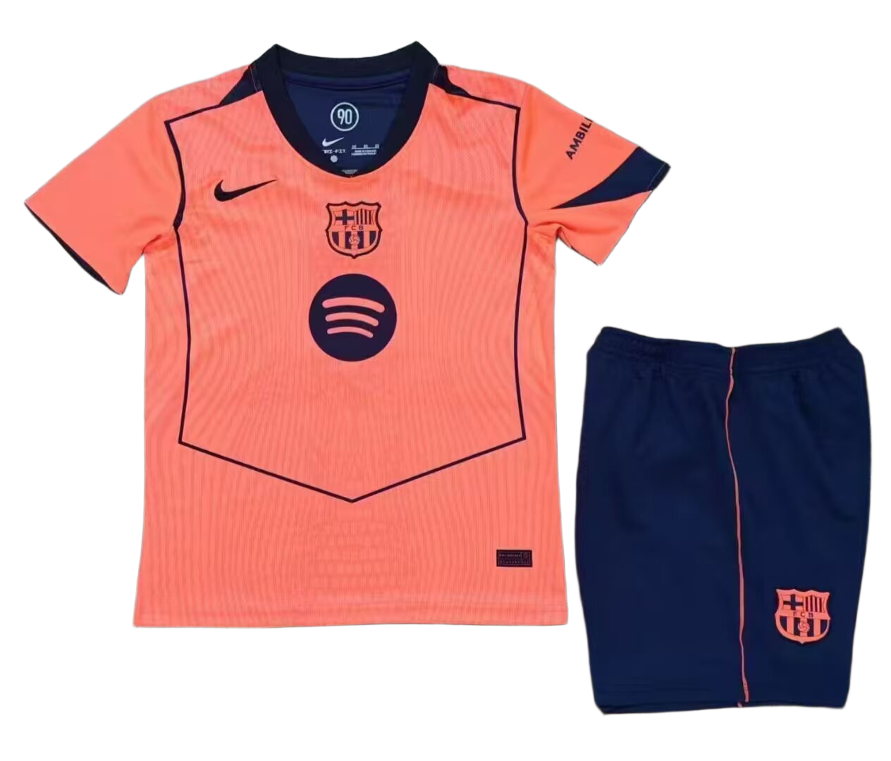 FC Barcelona 2025/26 Third Kit Kids Set