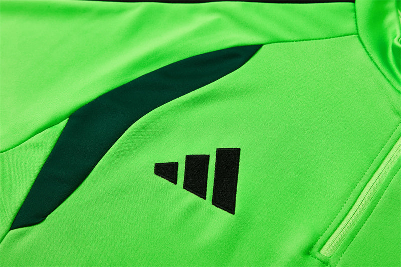 Mexico 2026/27 Tracksuit 1/4 Zip Green