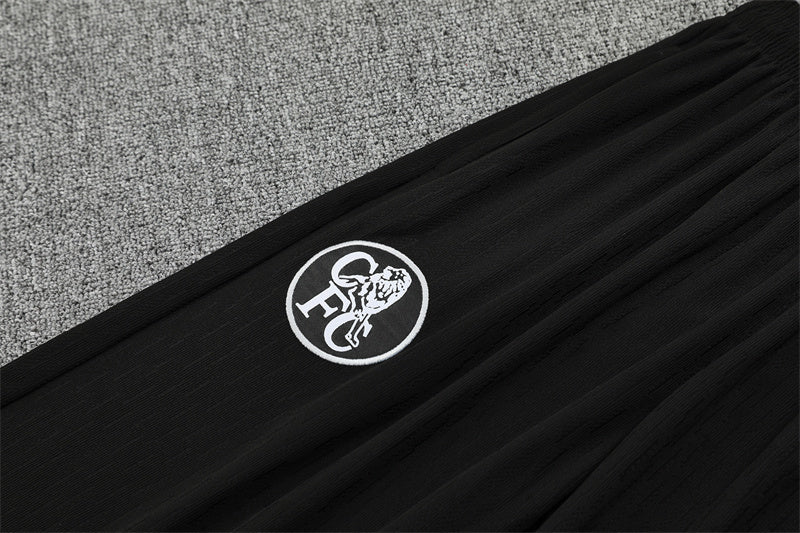 Chelsea 2025/26 Tracksuit Black 1/4 Zip