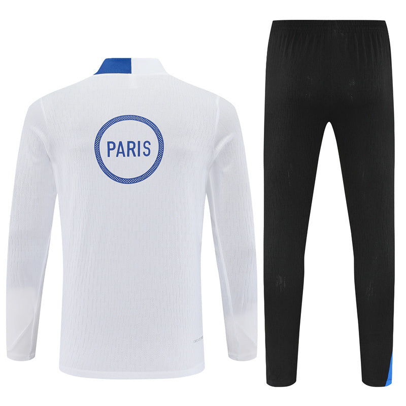 Paris Saint-Germain 2025/26 Tracksuit White 1/4 Zip