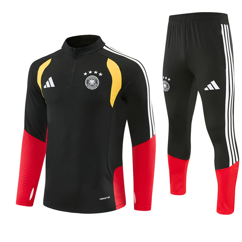 Germany 2026/27 Tracksuit Black 1/4 Zip