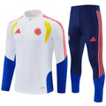 Colombia 2026/27 Tracksuit 1/4 Zip White