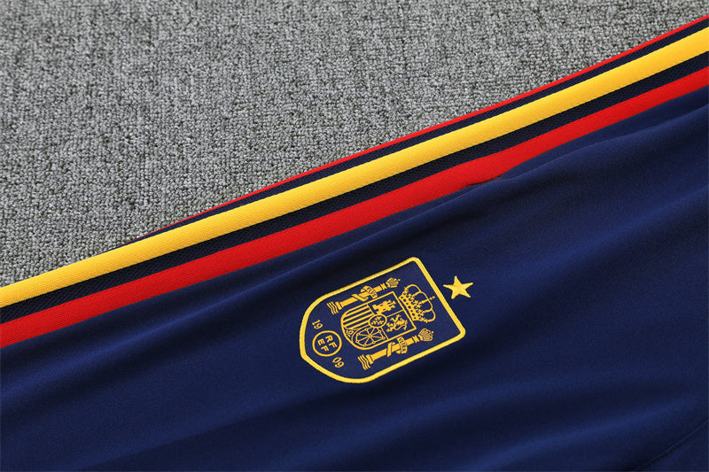 Spain 2026/27 Tracksuit Navy Blue 1/4 Zip
