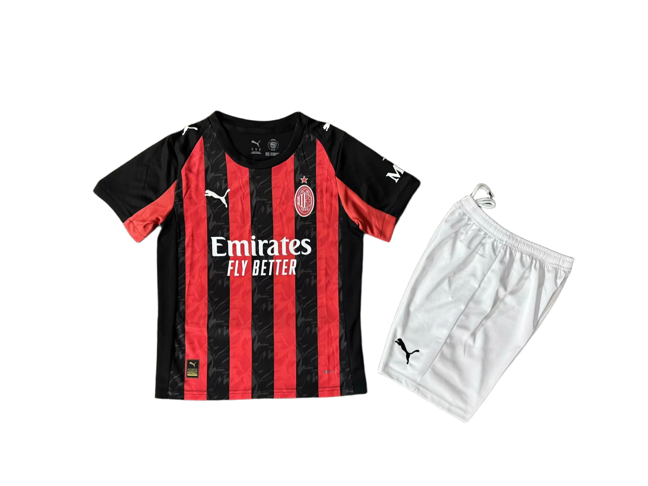 AC Milan 2025/26 Home Kit Kids Set