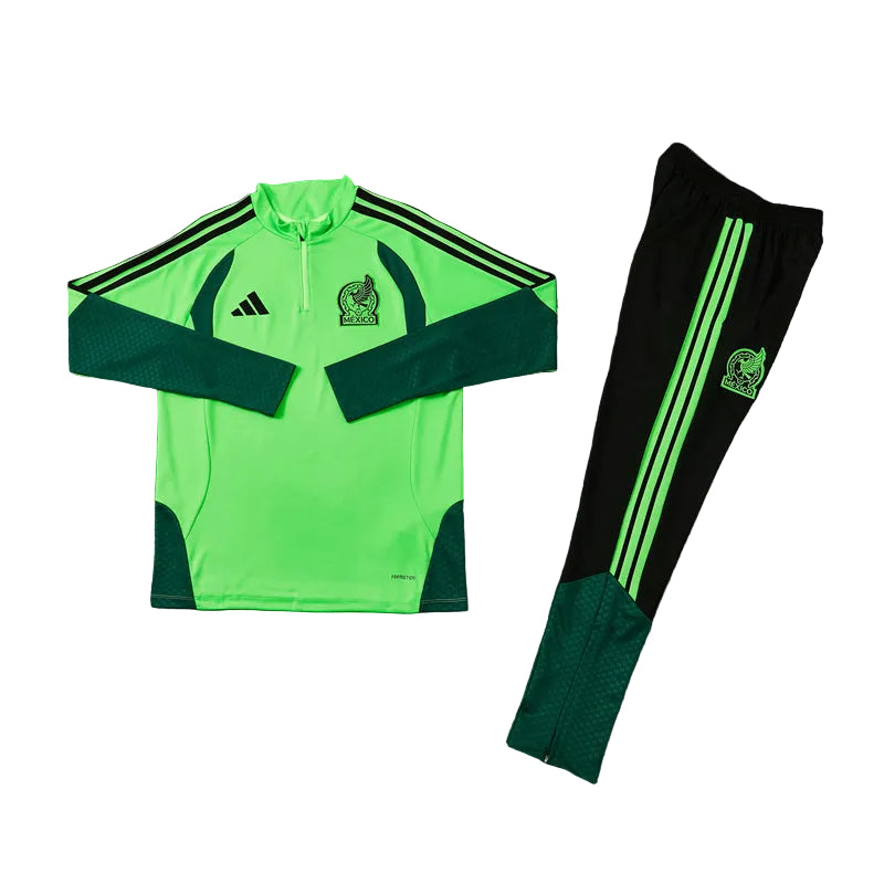 Mexico 2026/27 Tracksuit 1/4 Zip Green
