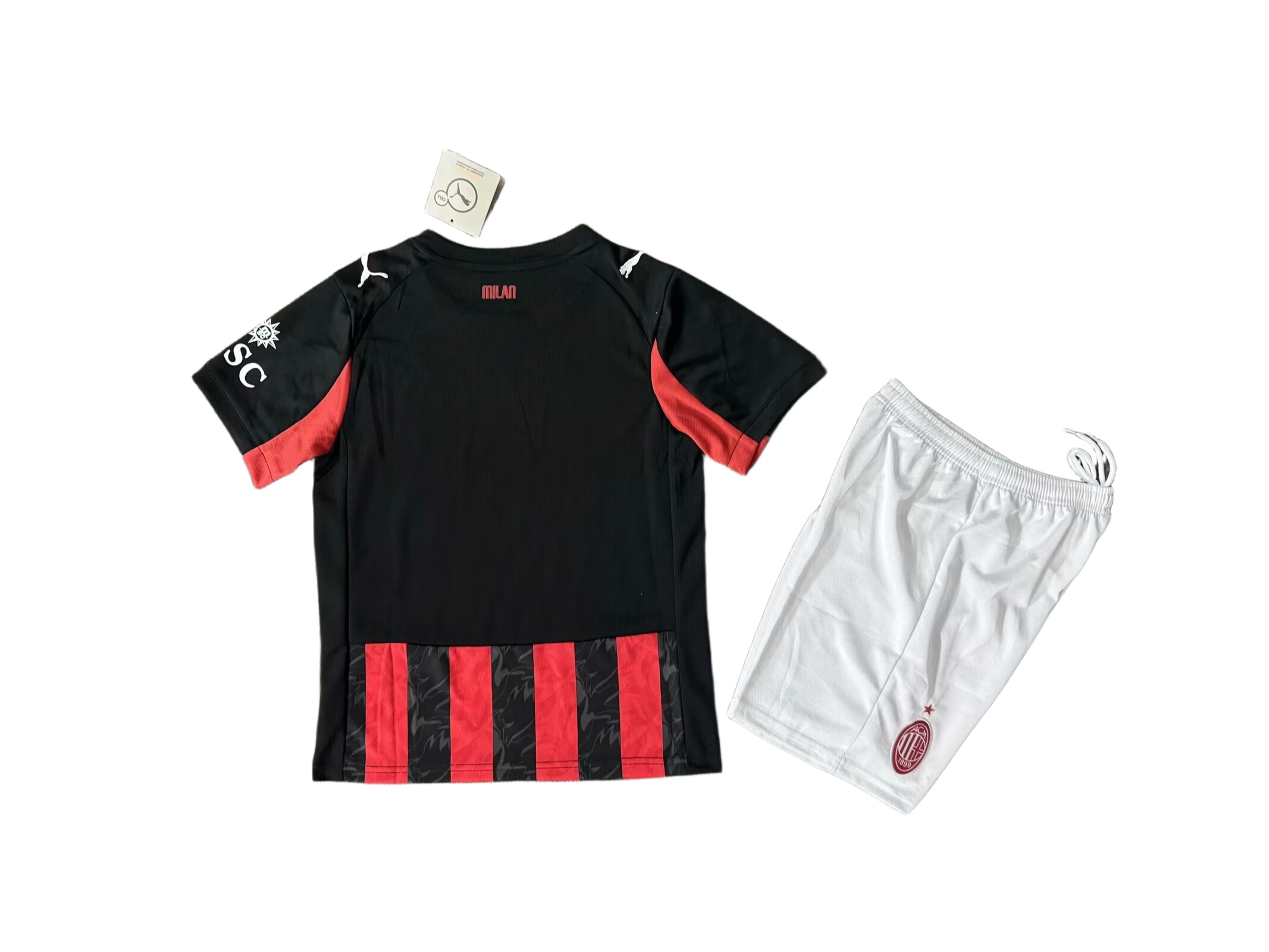 AC Milan 2025/26 Home Kit Kids Set