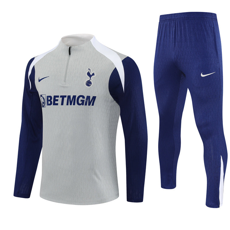 Tottenham Hotspur 2025/26 Tracksuit Grey 1/4 Zip