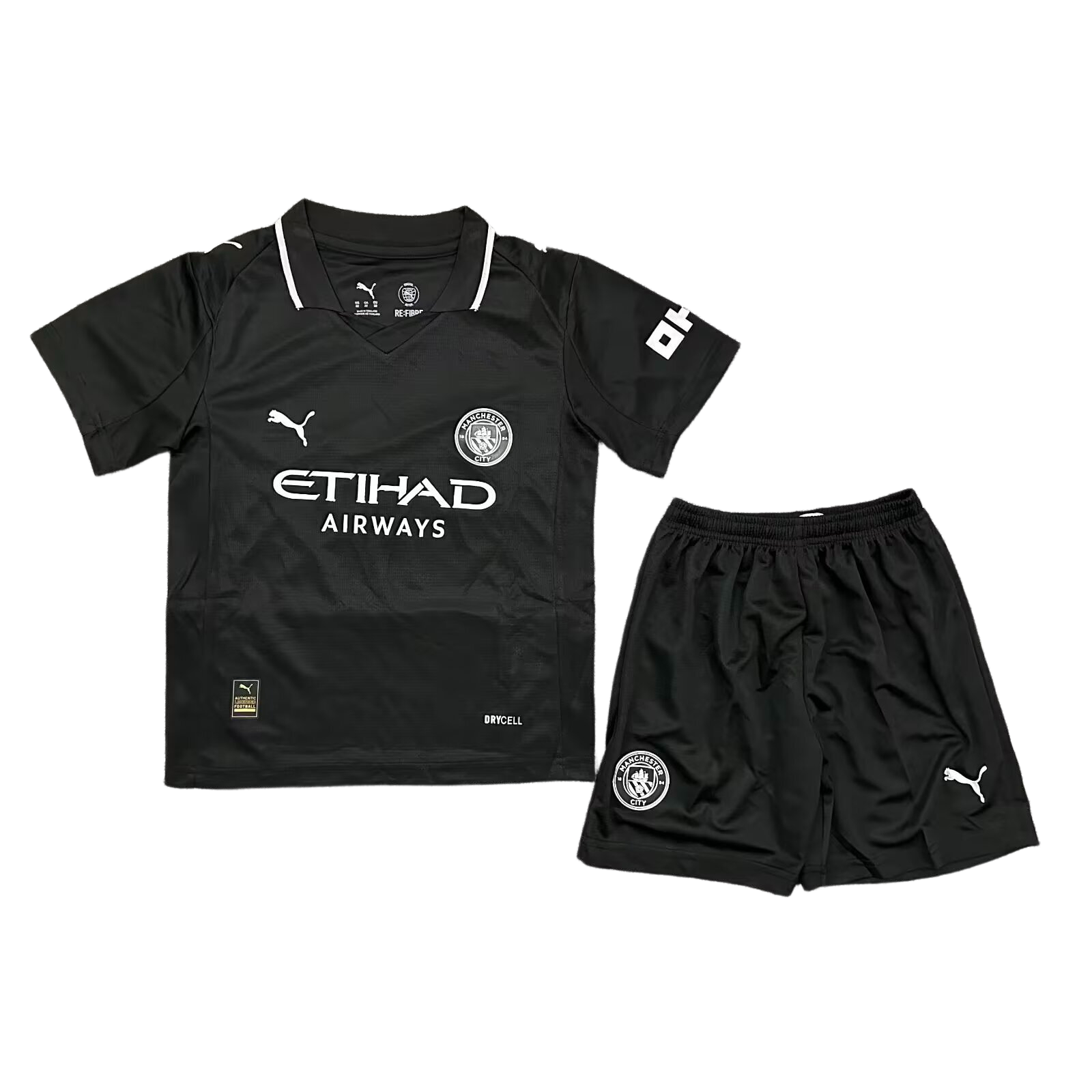Manchester City 2025/26 Third Kit Kids Set