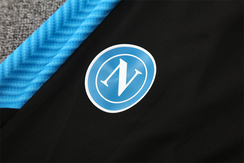 SSC Napoli 2025/26 Tracksuit Grey 1/4 Zip