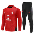 AC Milan 2025/26 Tracksuit Red 1/4 Zip