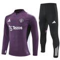 Manchester United 2025/26 Tracksuit Purple 1/4 Zip