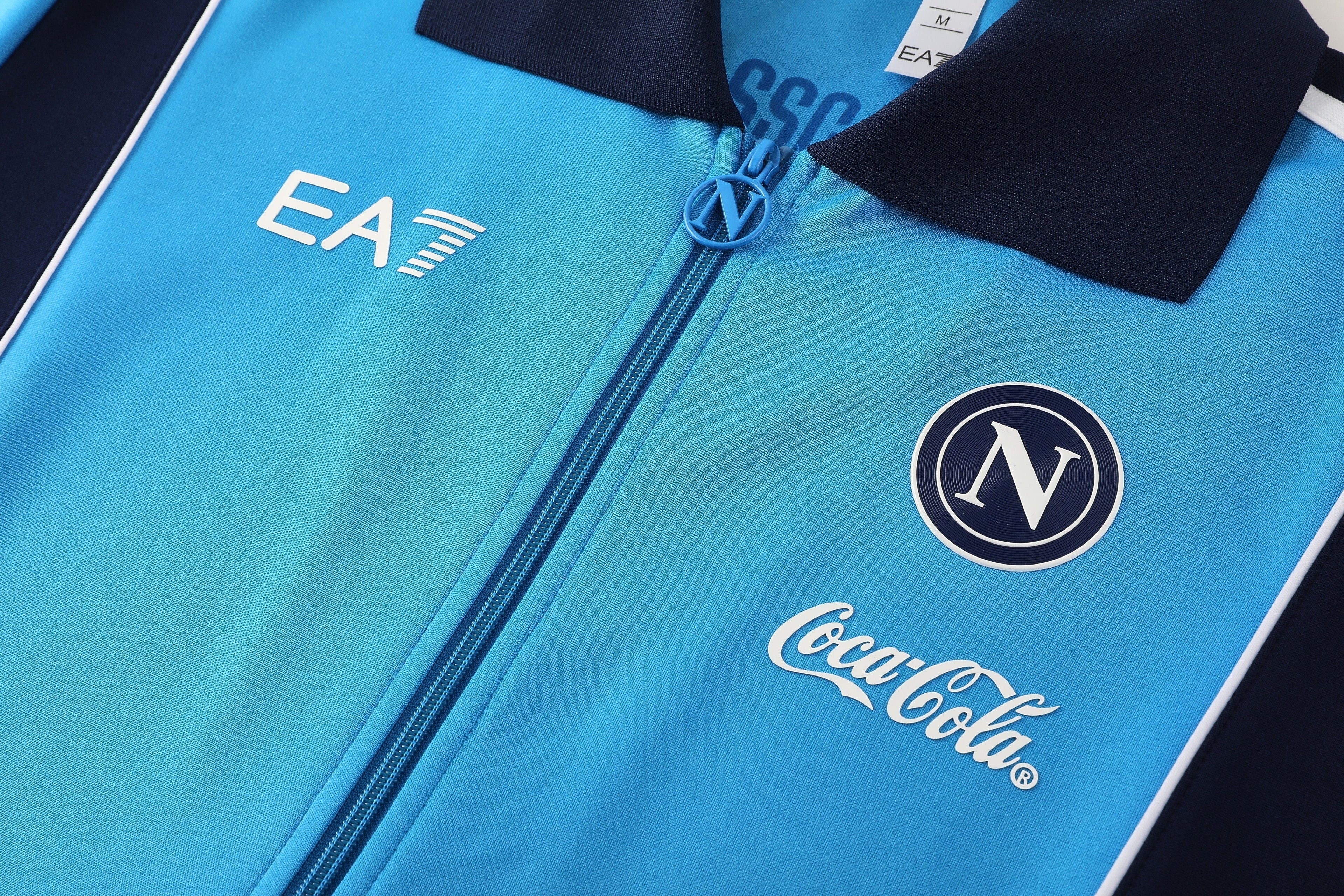 SSC Napoli 2025/26 Tracksuit Poly Light Blue