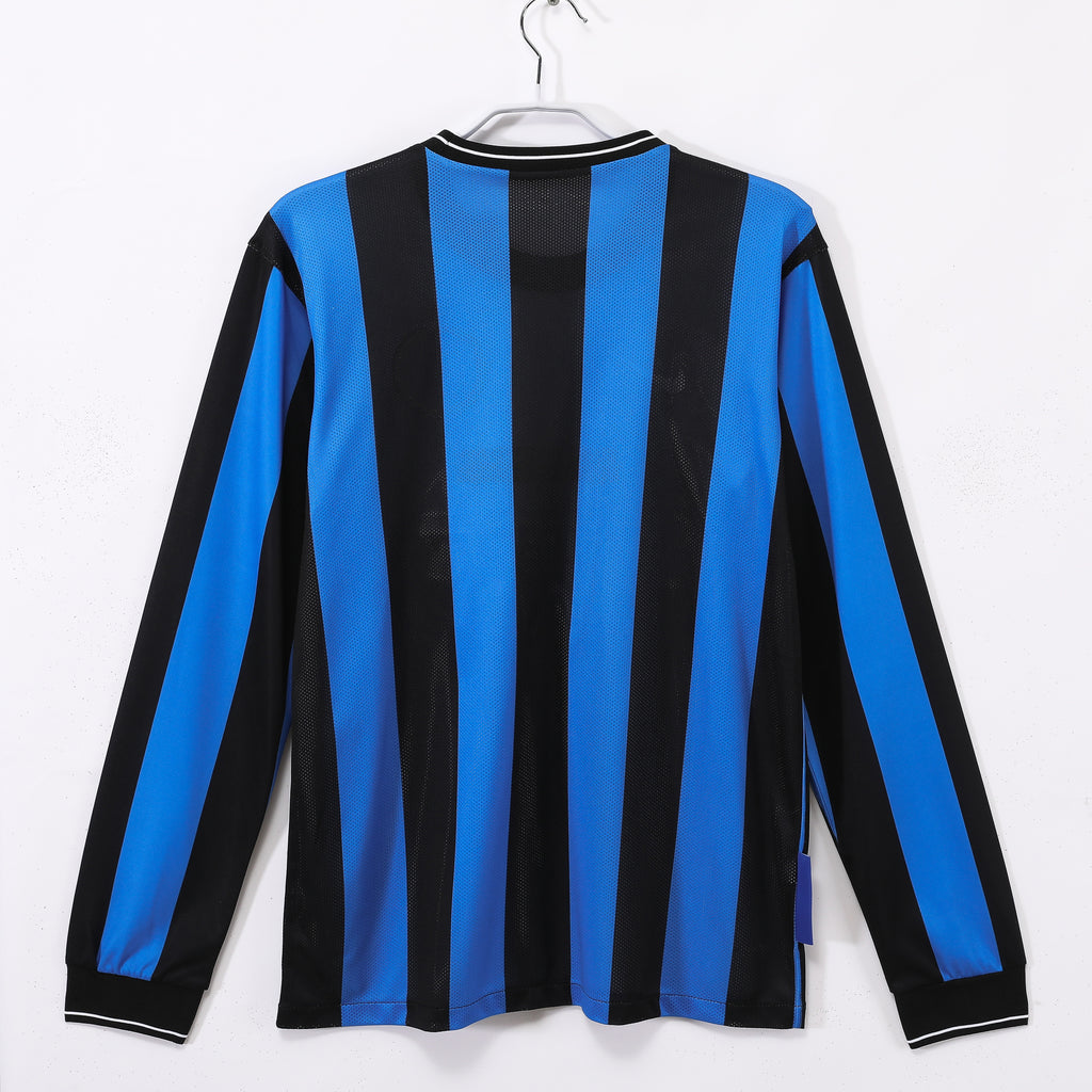 Inter Milan 2009/10 Retro Home Kit Long sleeve UCL Final