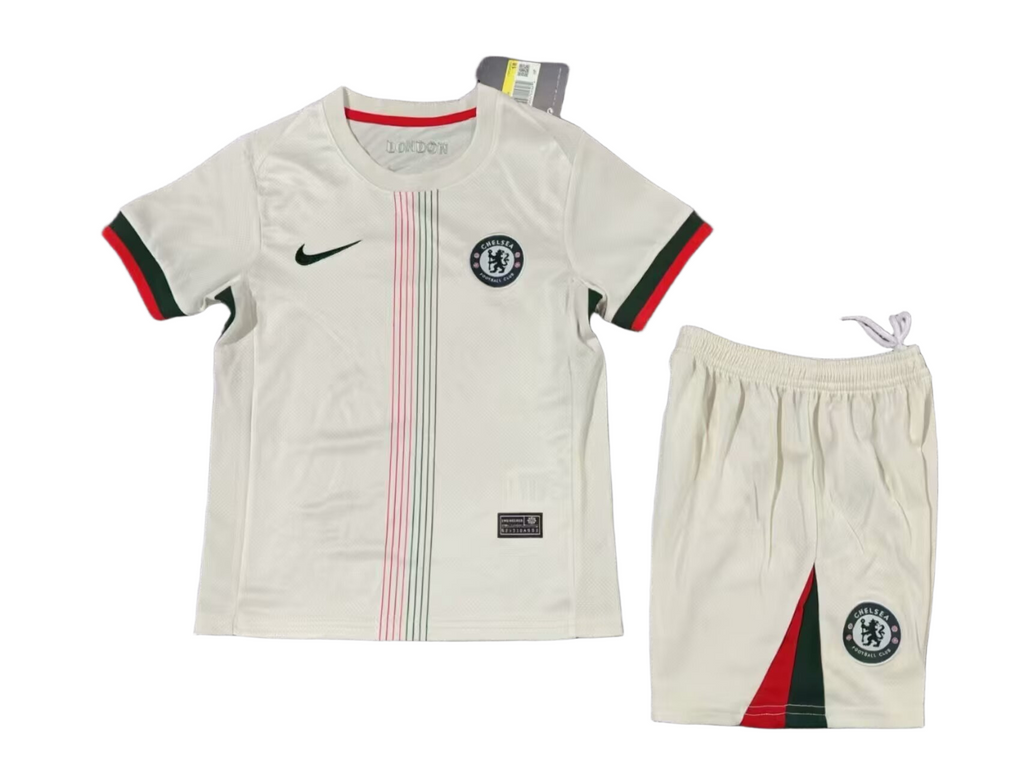 Chelsea 2025/26 Away Kit Kids Set