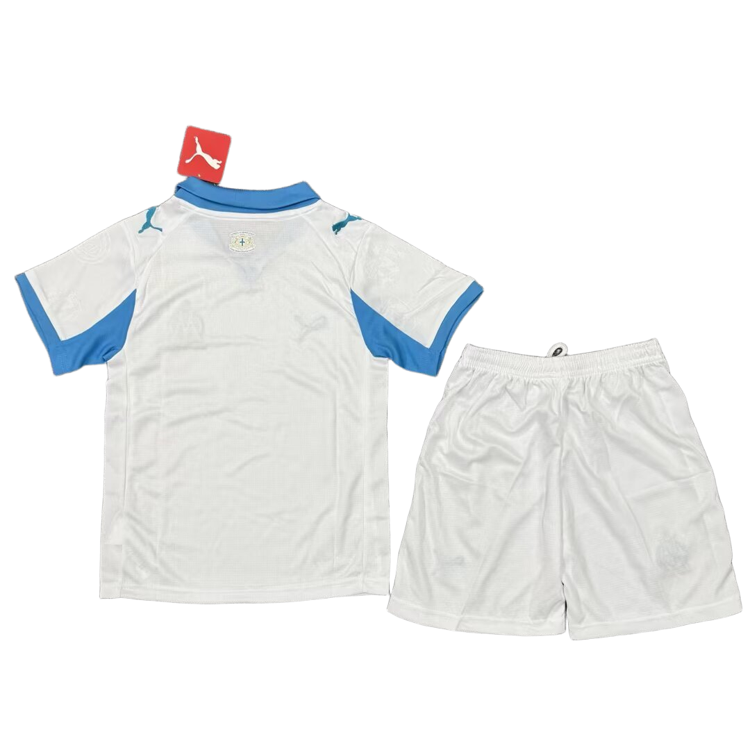 Olympique Marseille 2025/26 Home Kit Kids Set