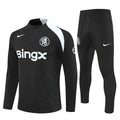 Chelsea 2025/26 Tracksuit Black 1/4 Zip