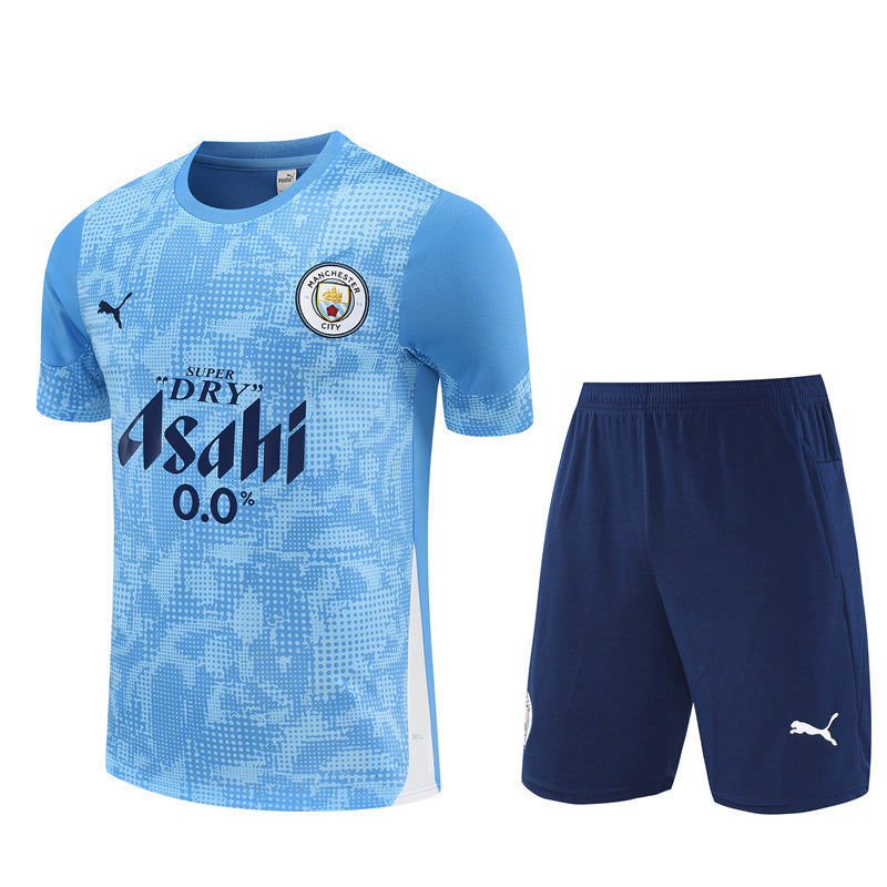 Manchester City 2025/26 Training Set Blue