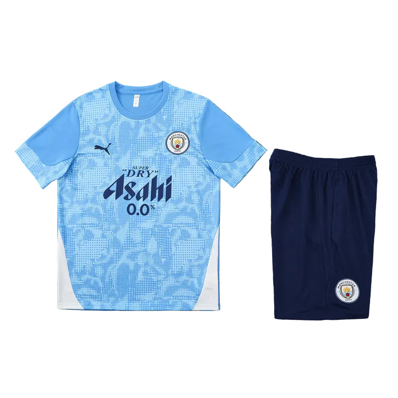 Manchester City 2025/26 Training Set Blue