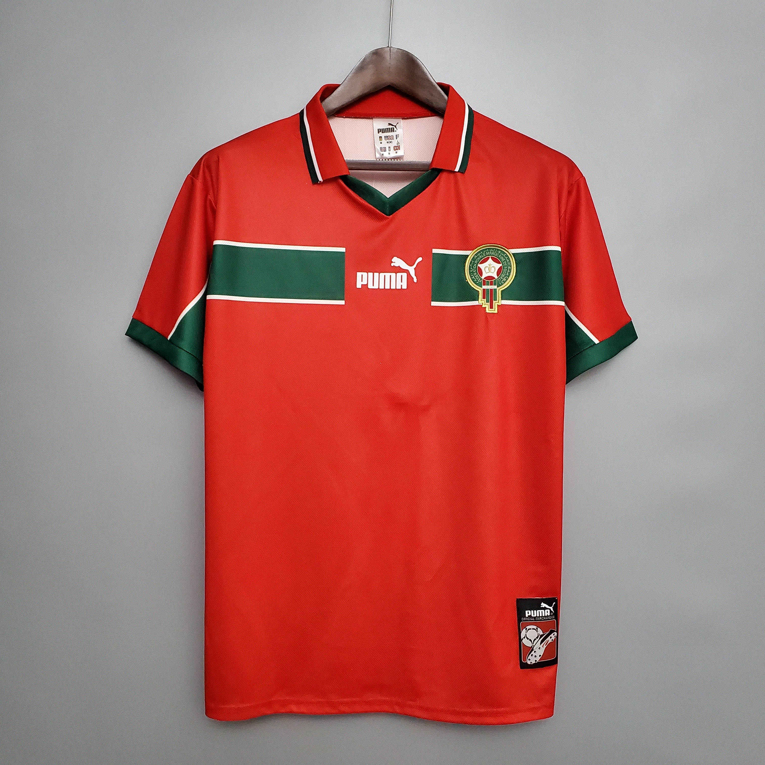 Morocco 1998 National Team Retro Home Kit