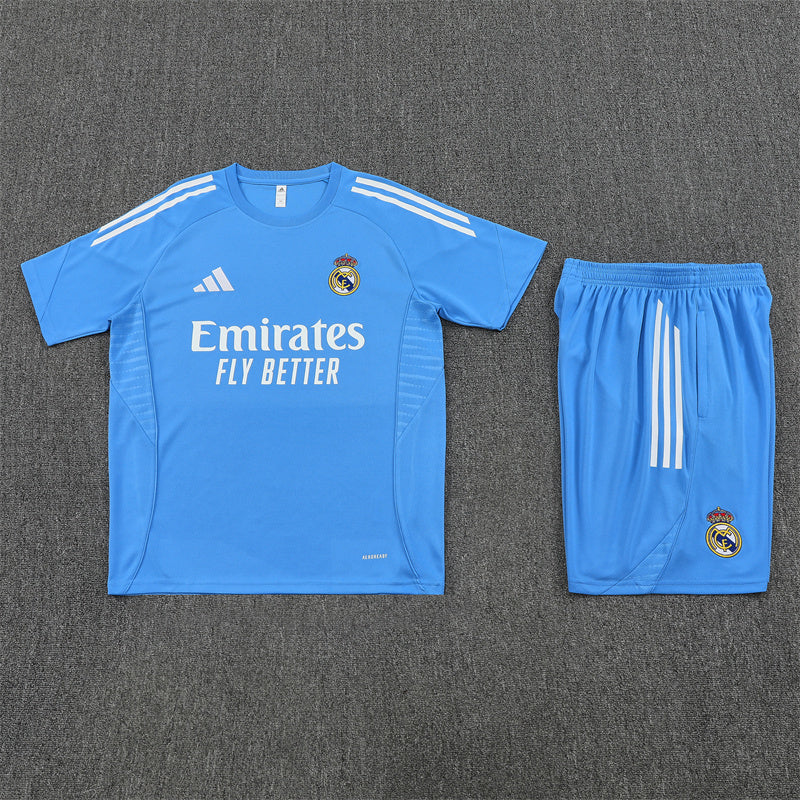 Real Madrid 2025/26 Training Set Blue