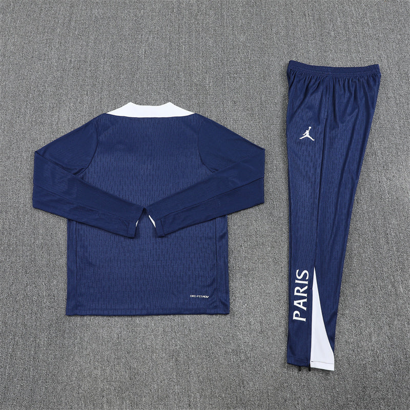 Paris Saint-Germain 2025/26 Tracksuit Blue 1/4 Zip