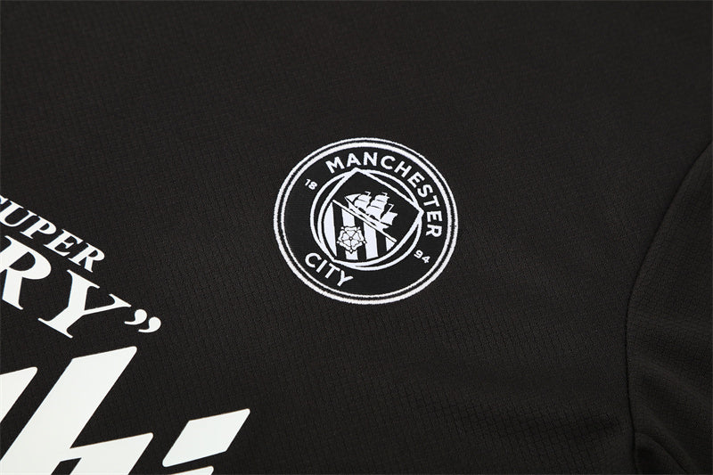 Manchester City 2025/26 Training Set Black
