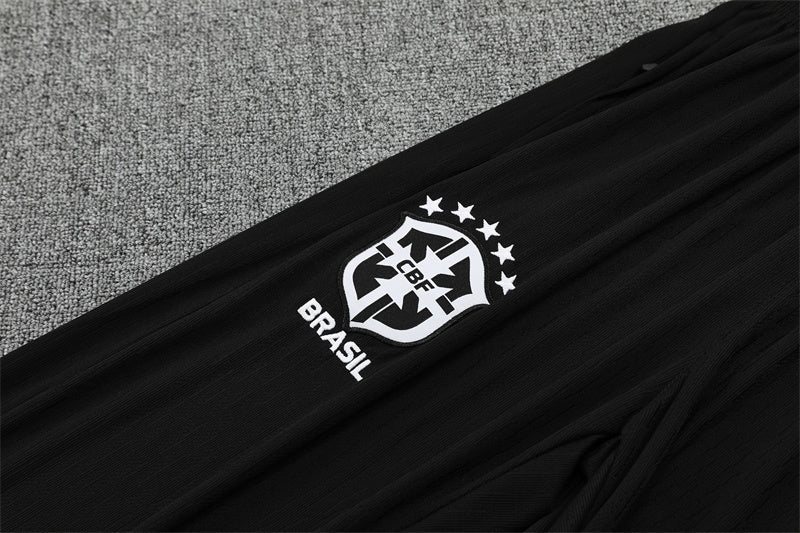 Brazil 2025/26 Tracksuit Orange 1/4 Zip