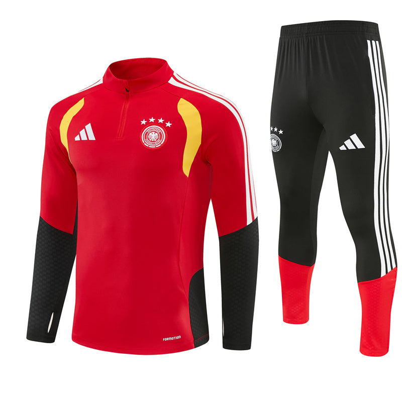 Germany 2026/27 Tracksuit Red 1/4 Zip