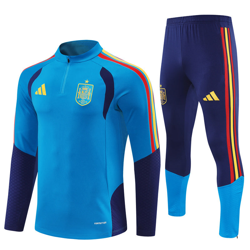 Spain 2026/27 Tracksuit Blue 1/4 Zip