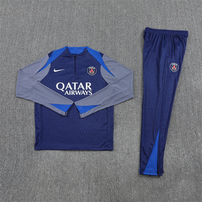 Paris Saint-Germain 2025/26 Tracksuit Blue 1/4 Zip