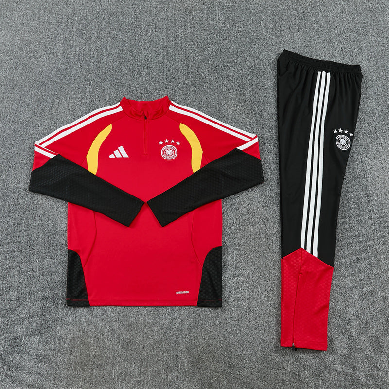 Germany 2026/27 Tracksuit Red 1/4 Zip