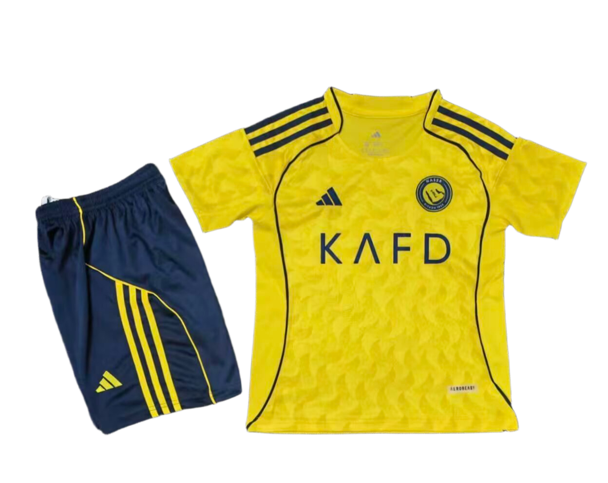 Al Nassr 2025/26 Home Kit Kids Set