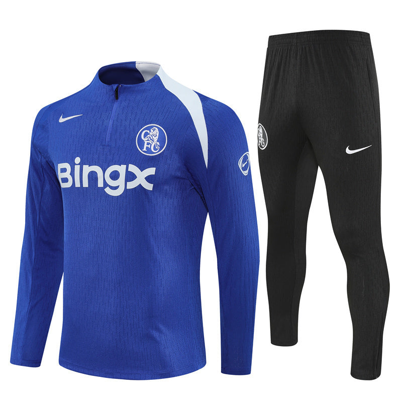 Chelsea 2025/26 Tracksuit Blue 1/4 Zip