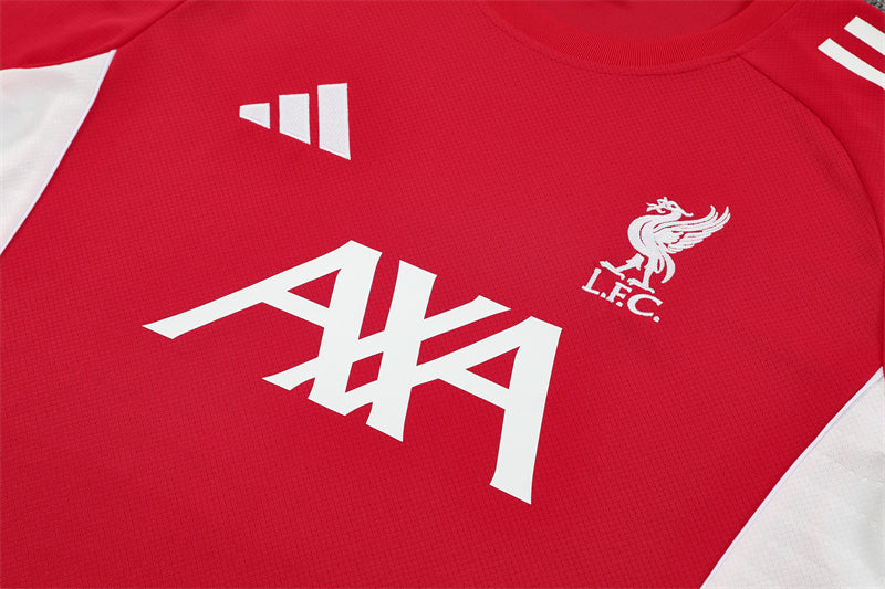 Liverpool 2025/26 Training Set Red