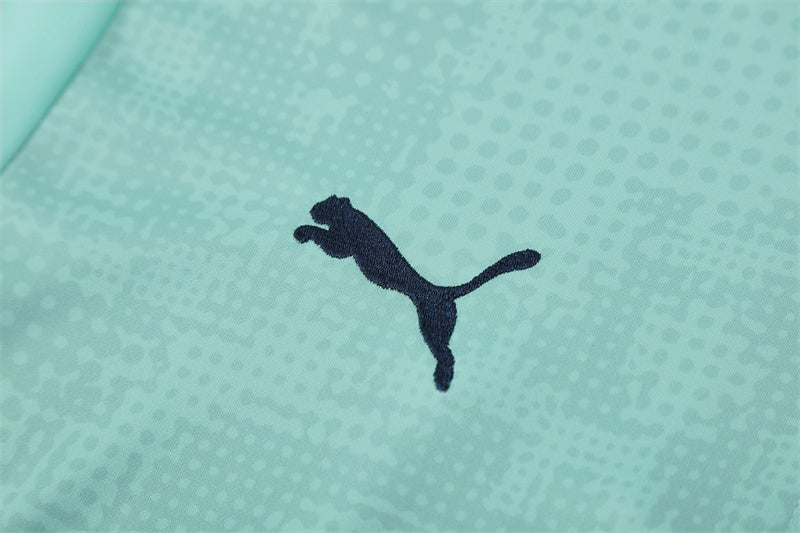 Olymique Marseille 2025/26 Tracksuit Baby Blue 1/4 Zip