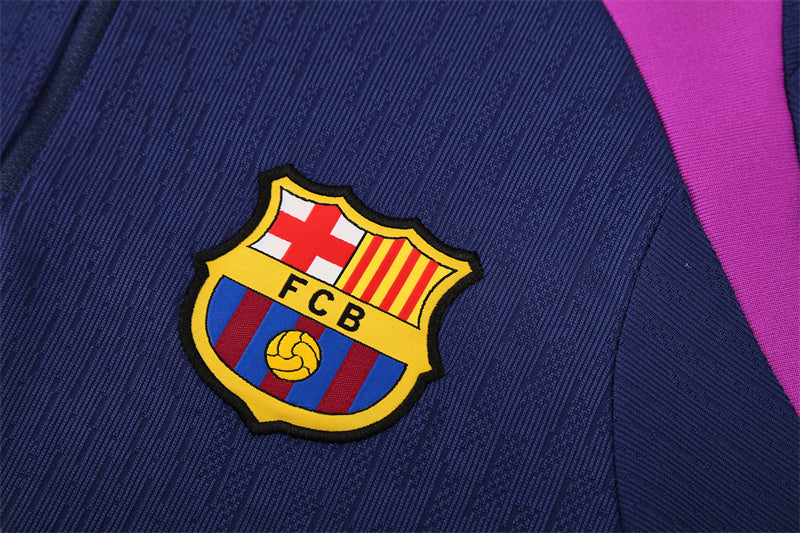FC Barcelona 2025/26 Tracksuit Blue 1/4 Zip
