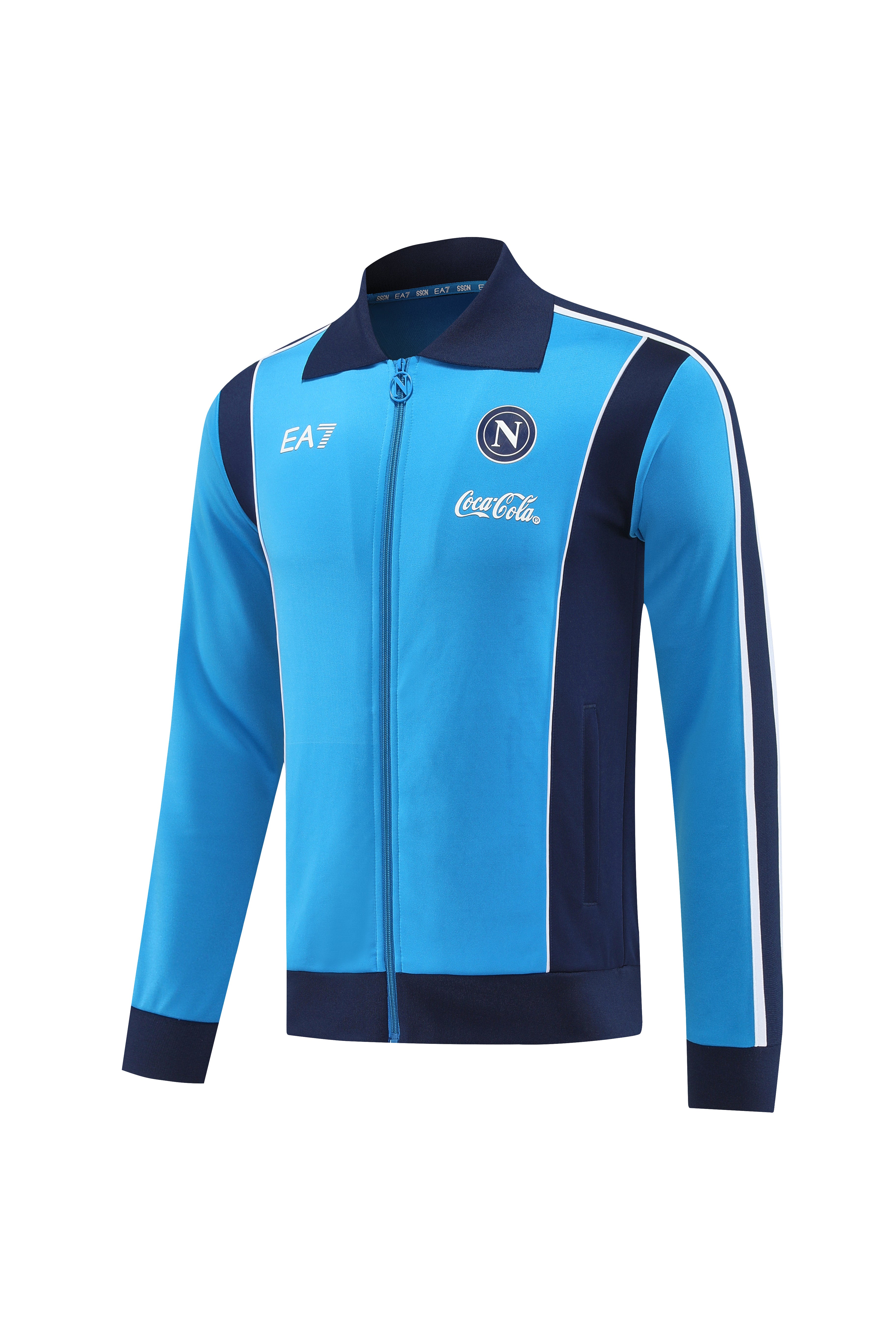 SSC Napoli 2025/26 Tracksuit Poly Light Blue