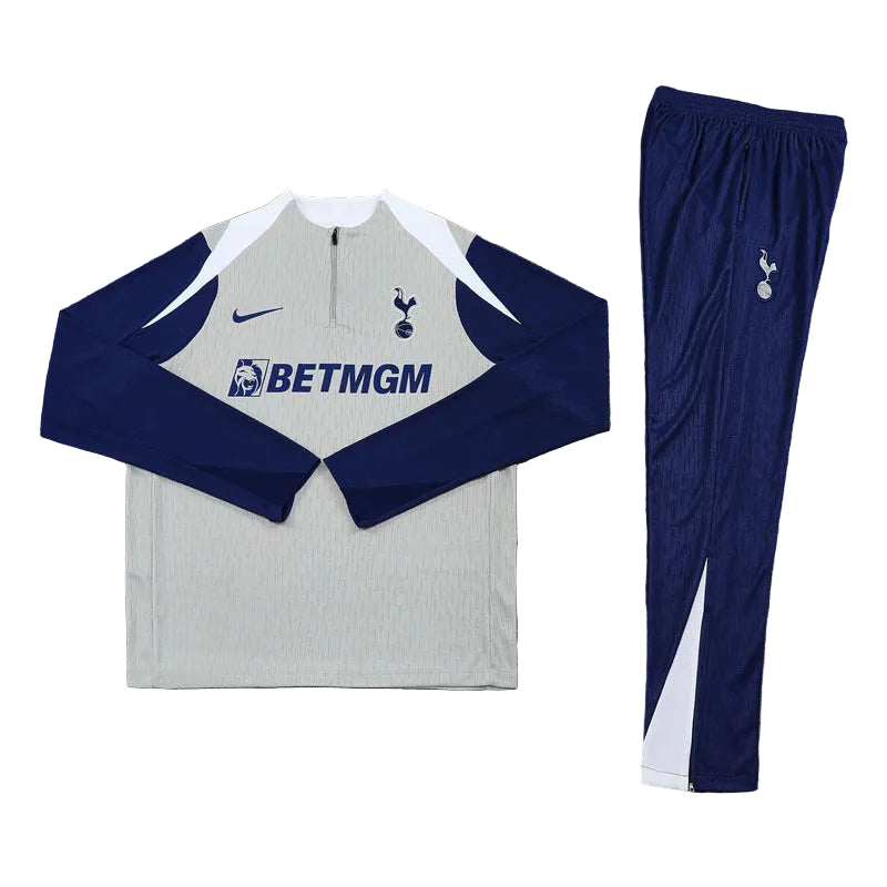 Tottenham Hotspur 2025/26 Tracksuit Grey 1/4 Zip