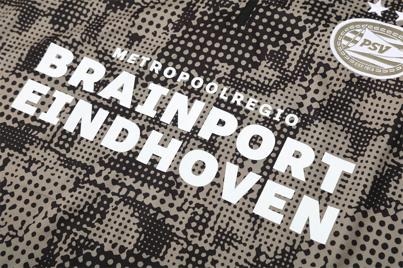 PSV Eindhoven 2025/26 Tracksuit Dark Grey 1/4 Zip