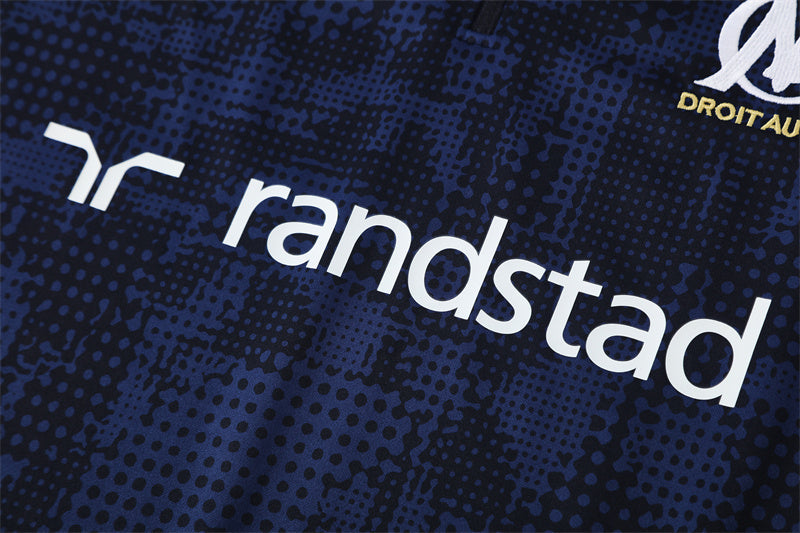 Olymique Marseille 2025/26 Tracksuit Blue 1/4 Zip