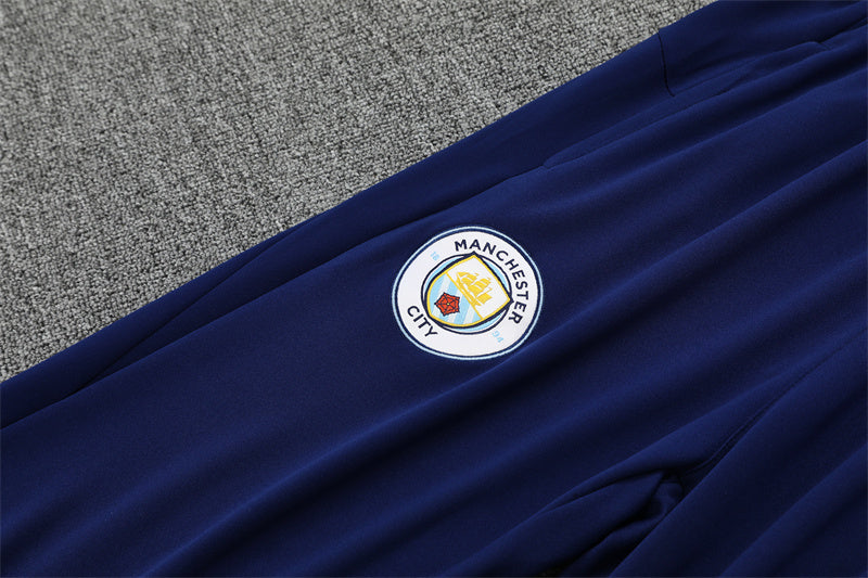 Manchester City 2025/26 Tracksuit Blue 1/4 Zip
