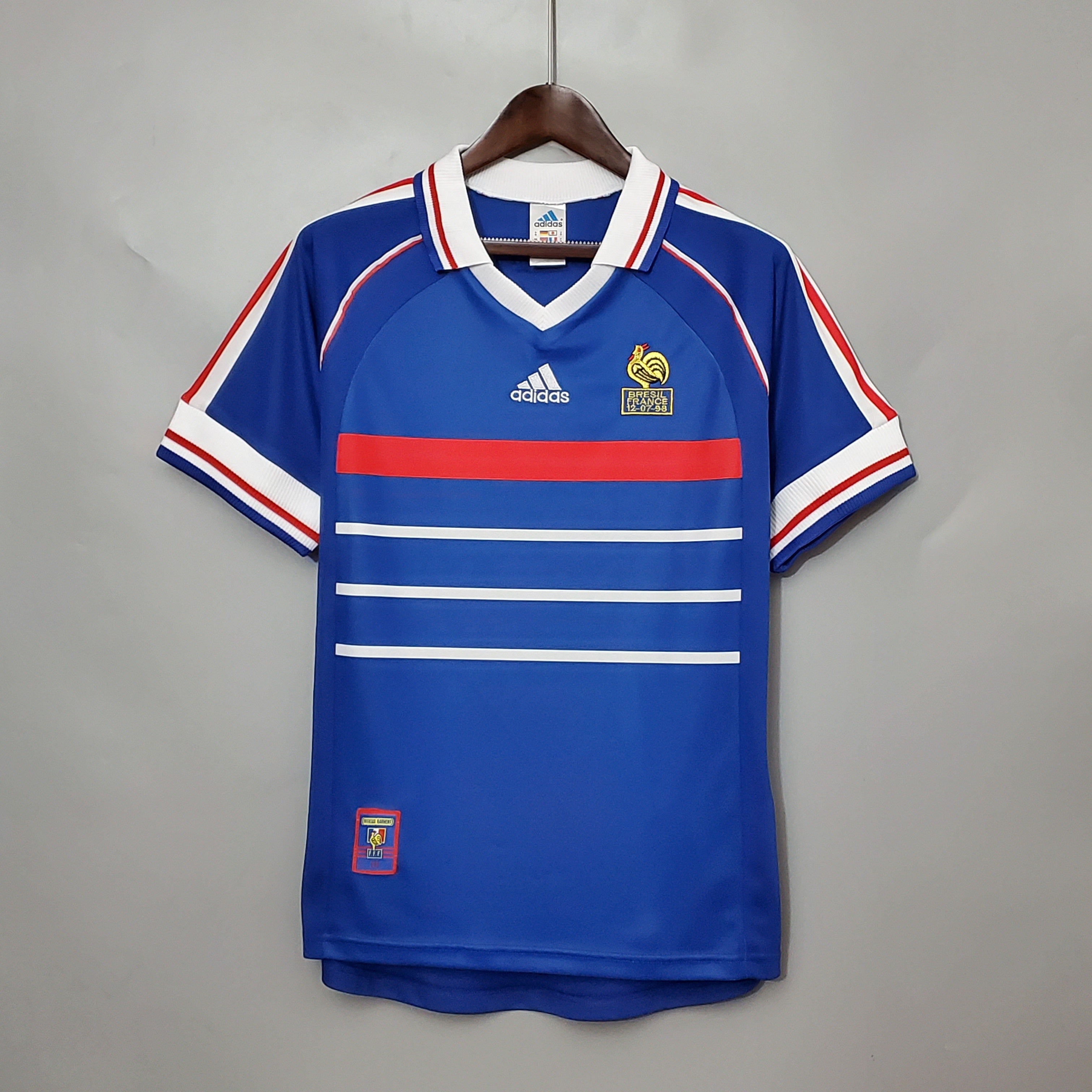 France 1998 National Team Retro Home Kit